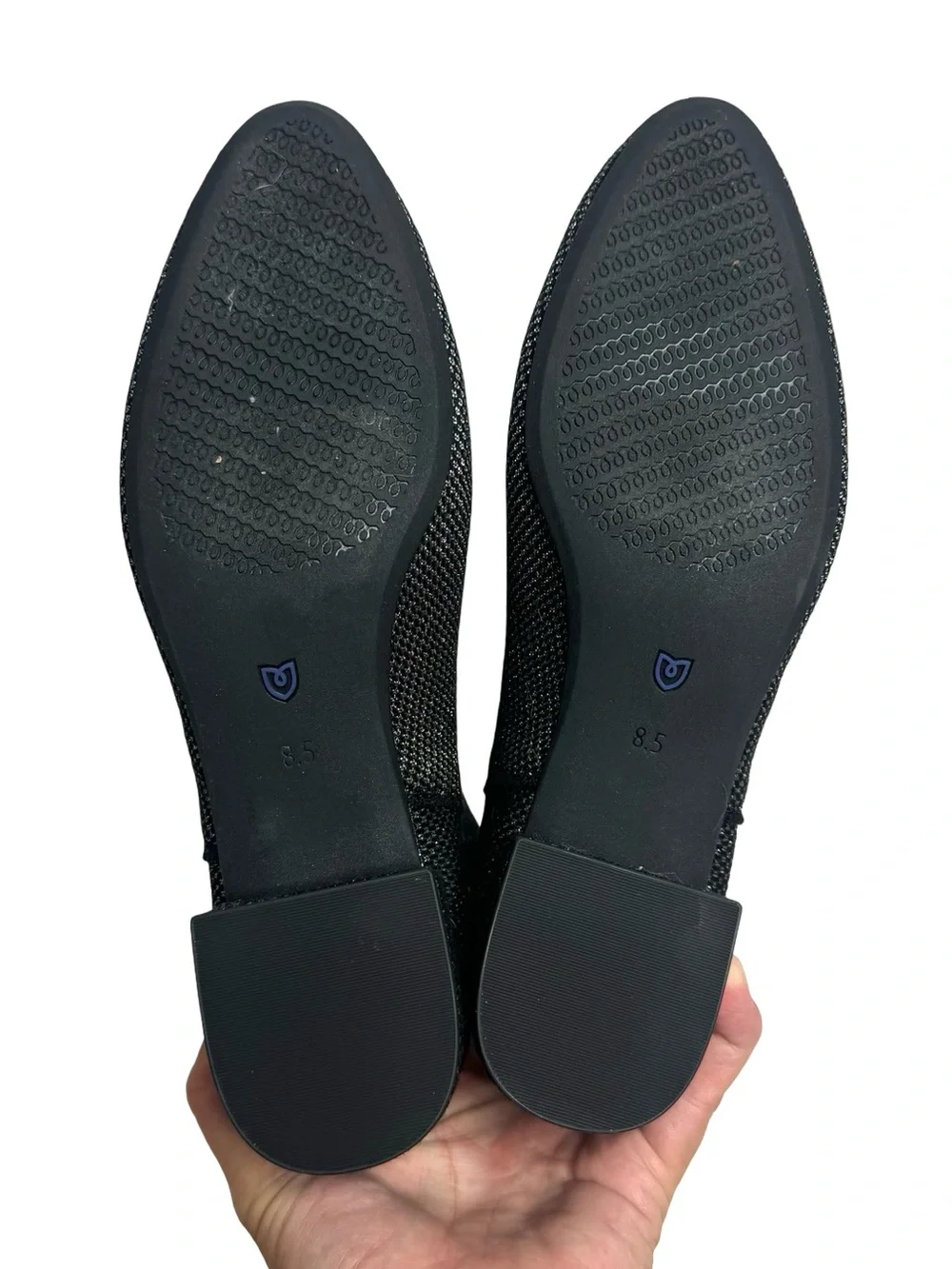 Rothy’s | The Classic Boot in Star Studded Merino Wool 8.5 Black Silver